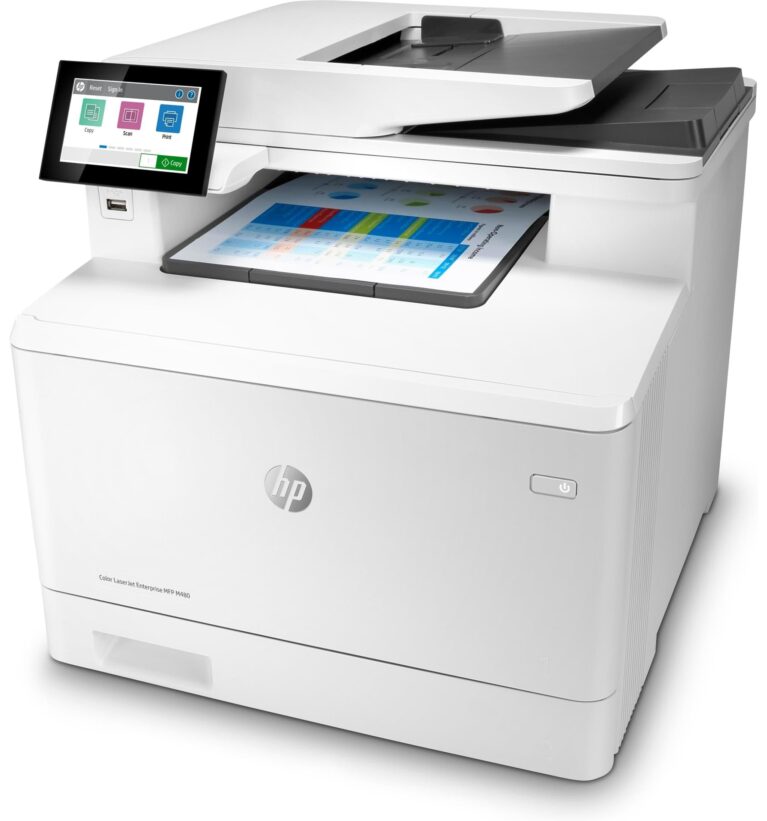 HP Color LaserJet Enterprise M480f A4 Color Multifunction Printer (3QA55A)