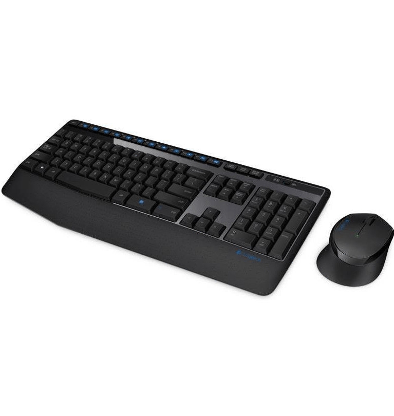 Logitech Wireless Keyboard Mouse Combo Black