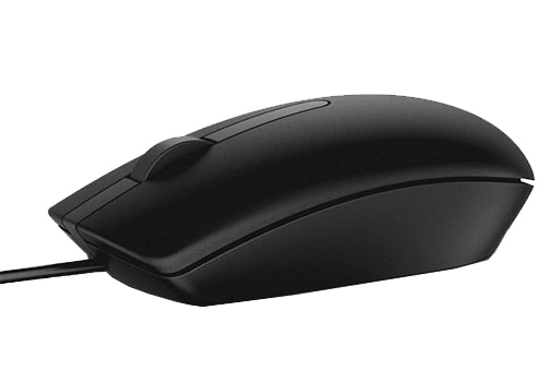 Dell MS116 Optical Wired Mouse (570-AAIR) – 1000 DPI, USB
