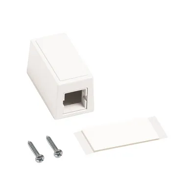 CommScope SYSTIMAX M101 Surface-Mount Box – Single Port, Ivory (107984015)