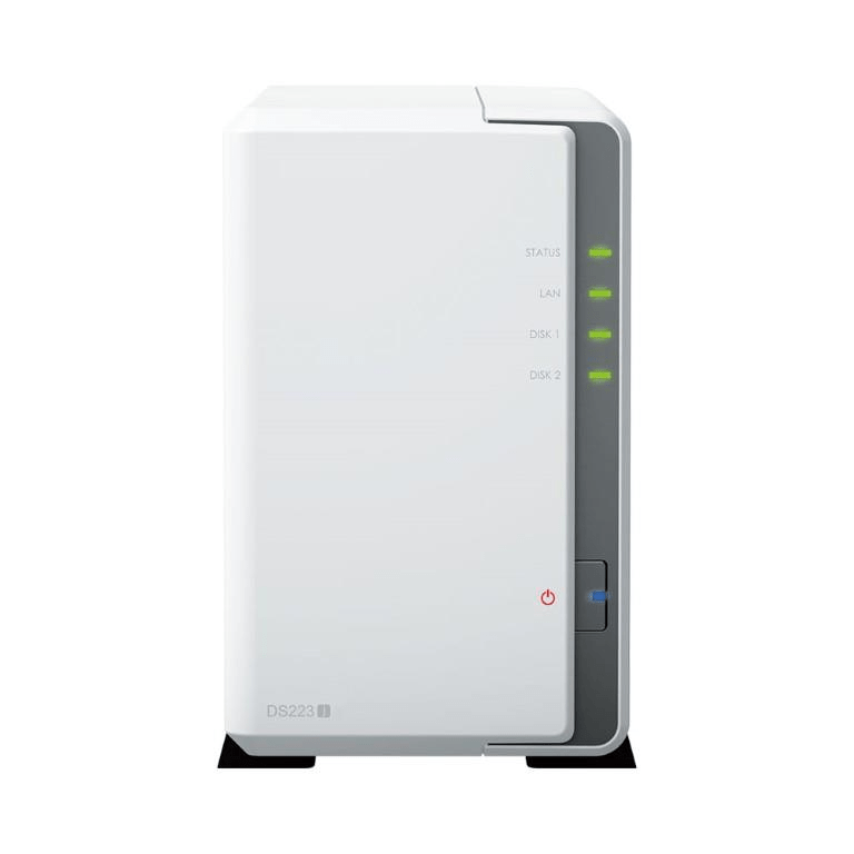 Synology DiskStation DS223j 2‑Bay Diskless NAS (DS223J)